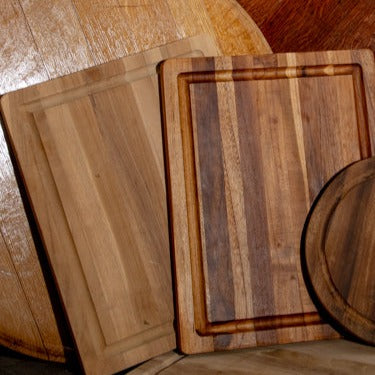Teak Cutting Board NapaValleyBarrels