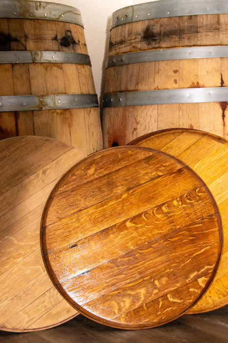 Clean & Stained Barrel Lids Napa Valley Barrels