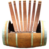 Patio  Barrel Chair Set NapaValleyWineBarrels